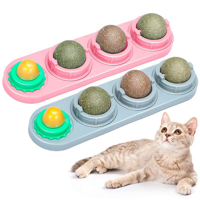 Catnip Wall Ball Toys for Cats