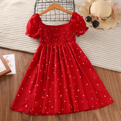 Short-sleeved Princess Dress