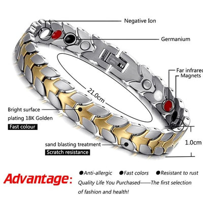 Pain and Inflammation Weight Loss  Magnetic Bracelet