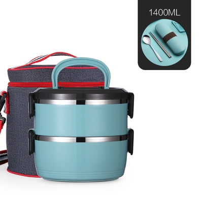 Stainless steel multi-layer lunch box