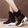 Women's Boots Warm Plush Winter Shoes  Height Boots