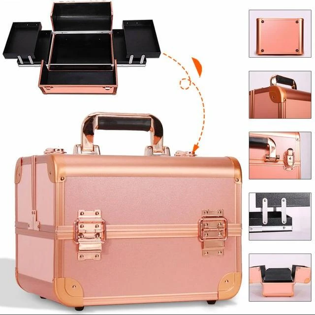 Professional Cosmetic Case Toolbox