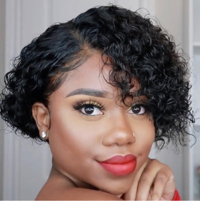 Wigs Women's Short Curly Hair Wigs