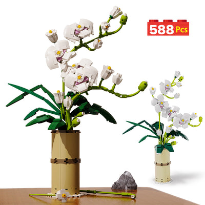 Romantic Orchid Building Blocks