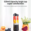 500ML Electric Fruit Extractor Portable Blender Smoothie