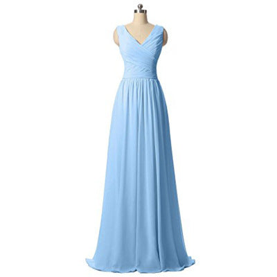 Three styles of bridesmaid dresses