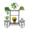 Garden Cart Stand & Flower Pot Plant Holder.