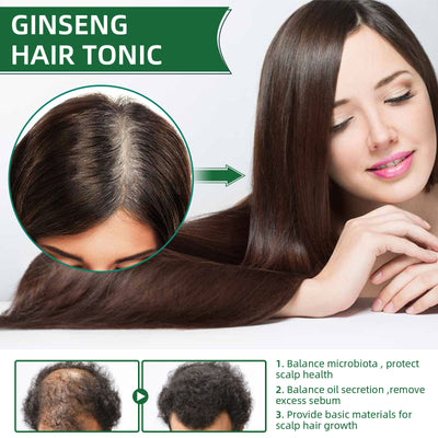 Ginseng Hair Growth Liquid Essence Spray To Prevent Hair Loss