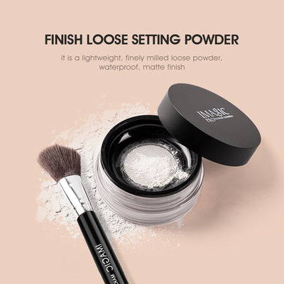 makeup powder waterproof   invisible brightening skin cosmetic