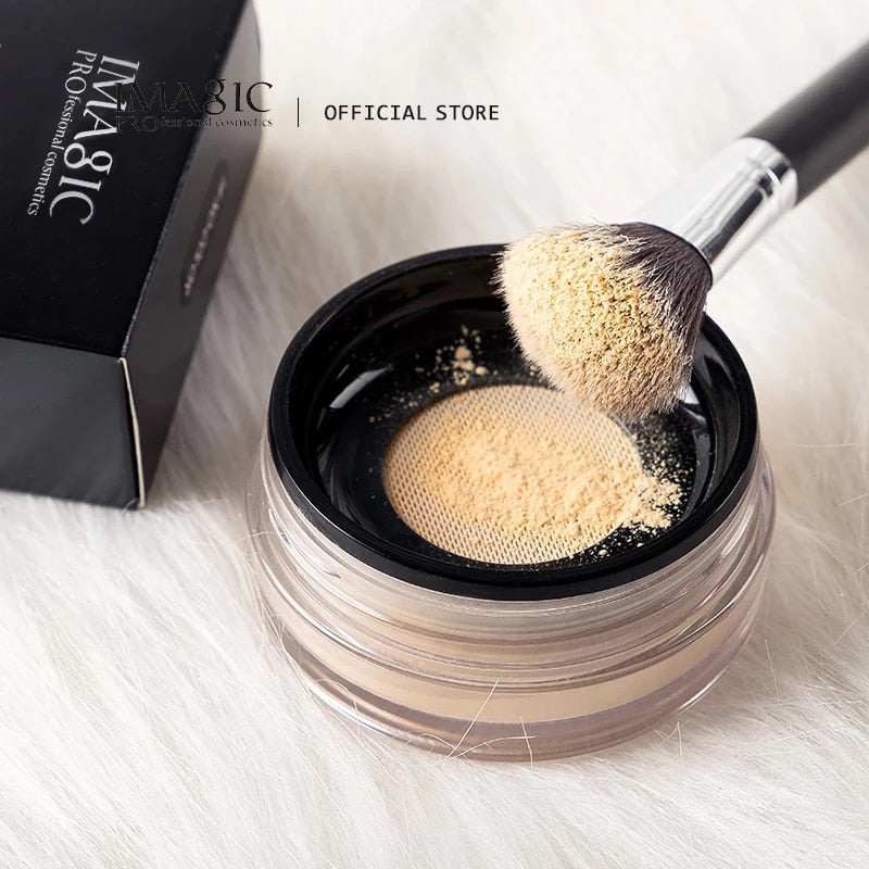 makeup powder waterproof   invisible brightening skin cosmetic