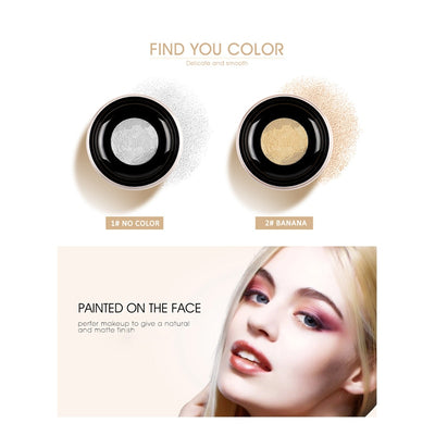 makeup powder waterproof   invisible brightening skin cosmetic