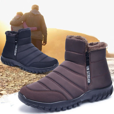 Winter Boots For Men Waterproof Warm Shoes