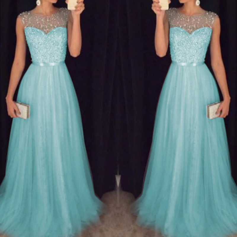 Elegant Prom Dress 2023 Evening Gowns Sequin Dress