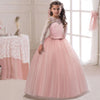 Kids Long Flower Dress