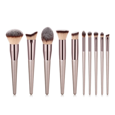 10Pcs/Set High Quality Pro Makeup Brush Kit