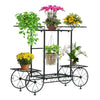 Garden Cart Stand & Flower Pot Plant Holder.