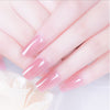 14pcs/kit Poly Gel Kits 30g French Nail Art Clear Camouflage Color Nail Tip Form Crystal UV Gel Polygel Slice Brush Nail Gel