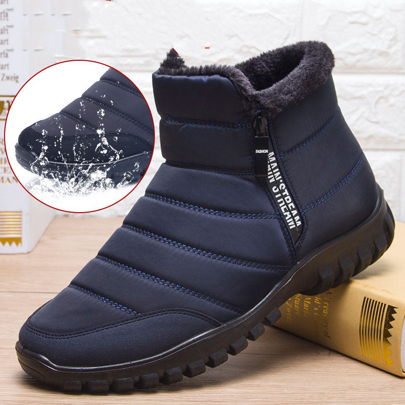 Winter Boots For Men Waterproof Warm Shoes