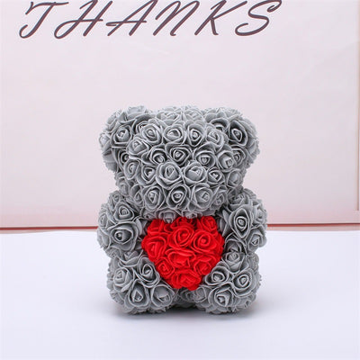 Valentine's Day Gift Rose Bear  Flower